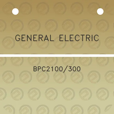 general-electric-bpc2100300