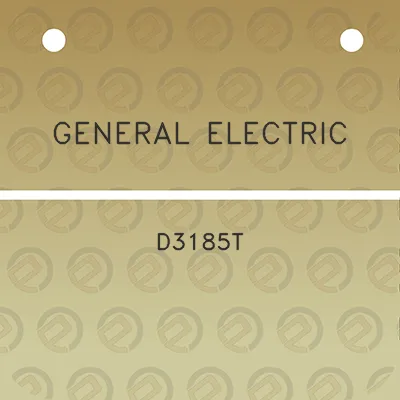 general-electric-d3185t