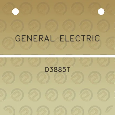 general-electric-d3885t