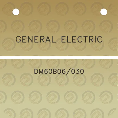 general-electric-dm60b06030