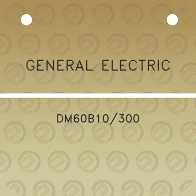 general-electric-dm60b10300