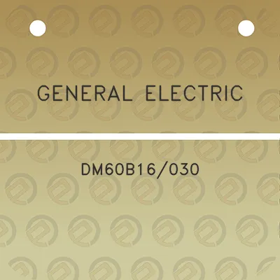 general-electric-dm60b16030