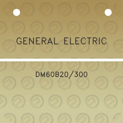 general-electric-dm60b20300