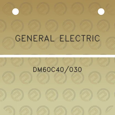 general-electric-dm60c40030