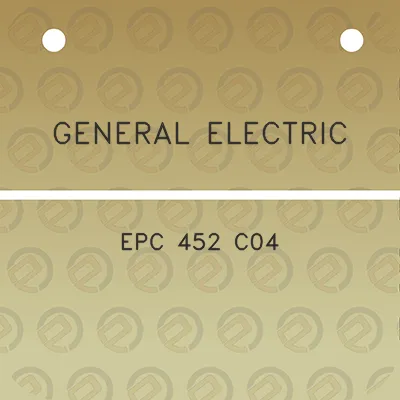 general-electric-epc-452-c04