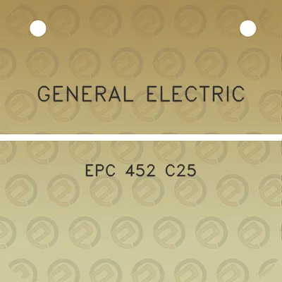 general-electric-epc-452-c25