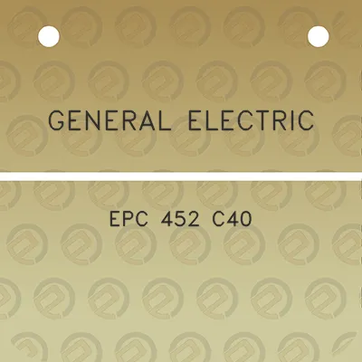 general-electric-epc-452-c40