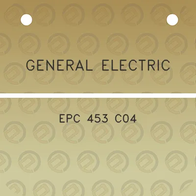 general-electric-epc-453-c04