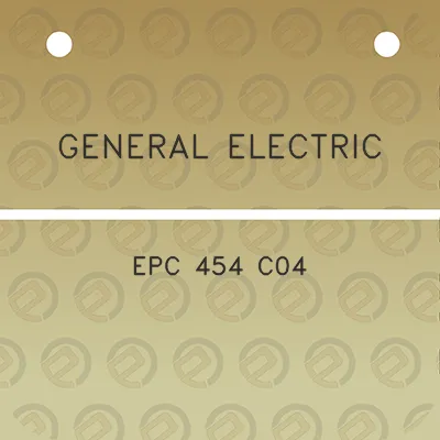 general-electric-epc-454-c04