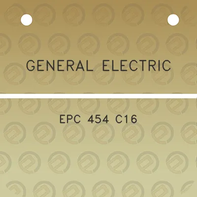 general-electric-epc-454-c16