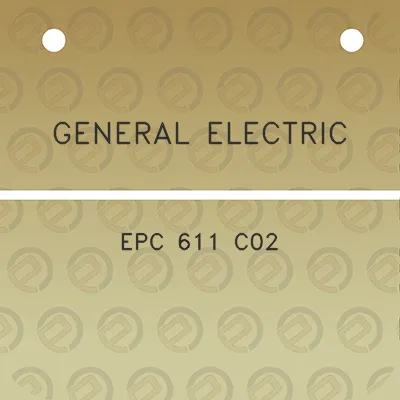 general-electric-epc-611-c02