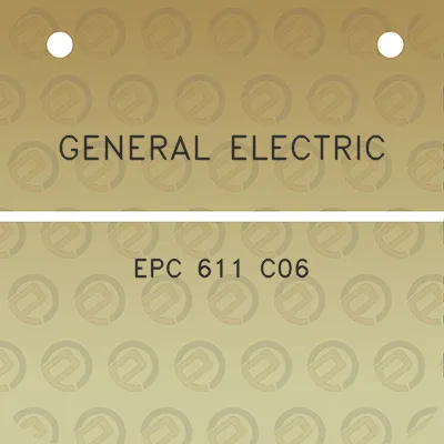 general-electric-epc-611-c06