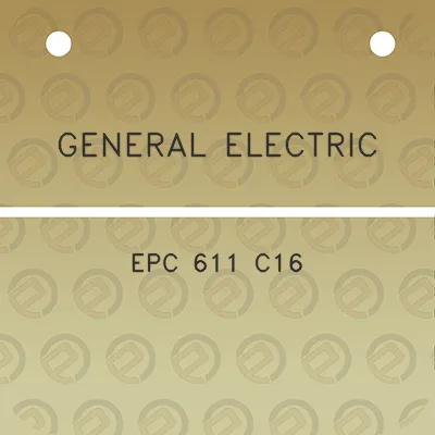 general-electric-epc-611-c16