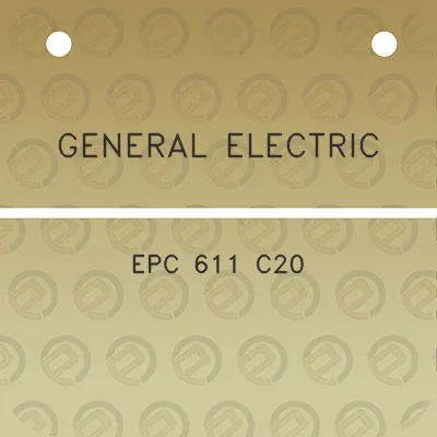 general-electric-epc-611-c20