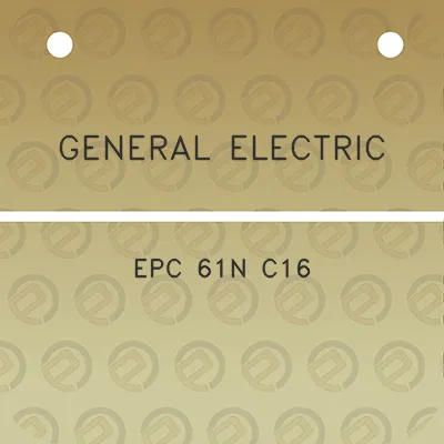 general-electric-epc-61n-c16