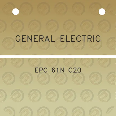 general-electric-epc-61n-c20