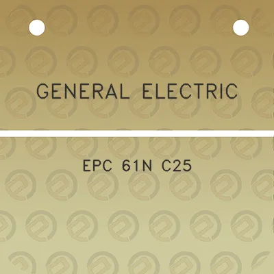 general-electric-epc-61n-c25