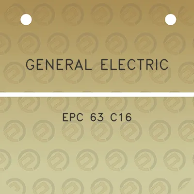 general-electric-epc-63-c16