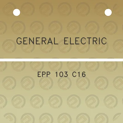 general-electric-epp-103-c16