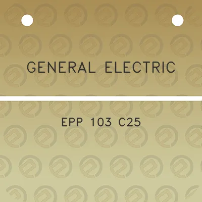 general-electric-epp-103-c25