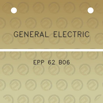 general-electric-epp-62-b06