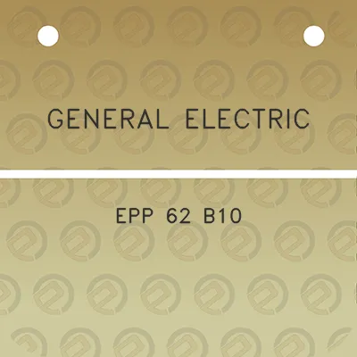 general-electric-epp-62-b10