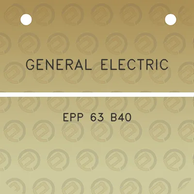 general-electric-epp-63-b40