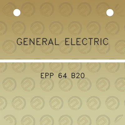 general-electric-epp-64-b20