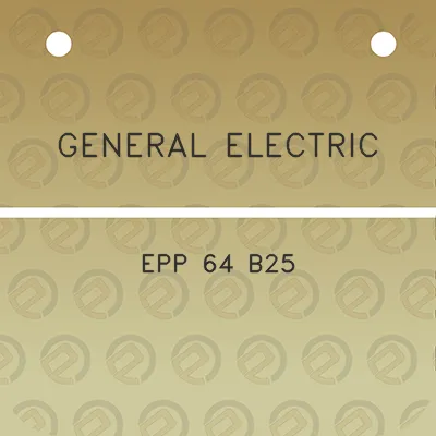 general-electric-epp-64-b25