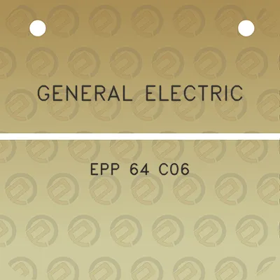 general-electric-epp-64-c06