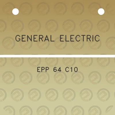 general-electric-epp-64-c10