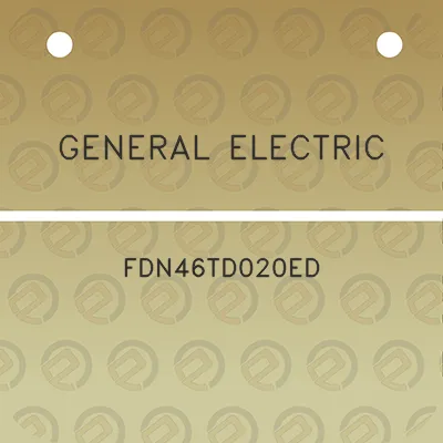 general-electric-fdn46td020ed