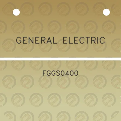 general-electric-fggs0400