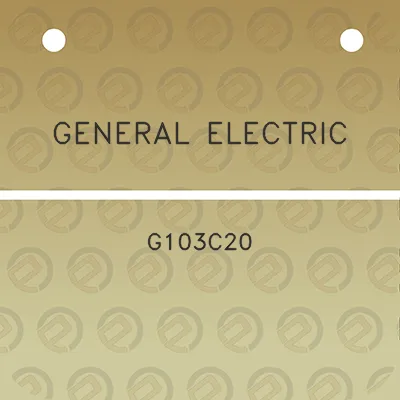 general-electric-g103c20