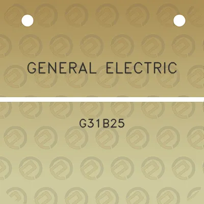 general-electric-g31b25