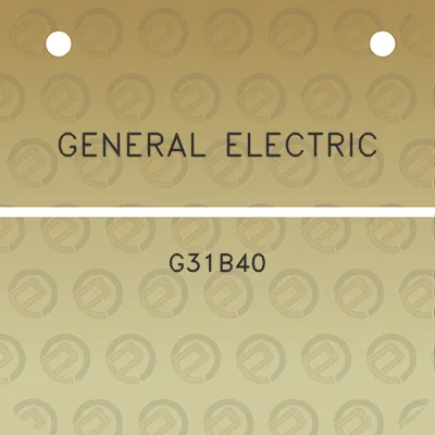 general-electric-g31b40