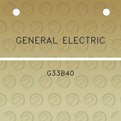 general-electric-g33b40