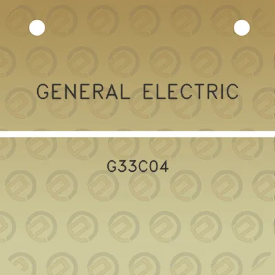 general-electric-g33c04