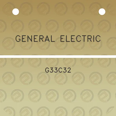 general-electric-g33c32