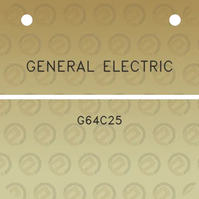 general-electric-g64c25