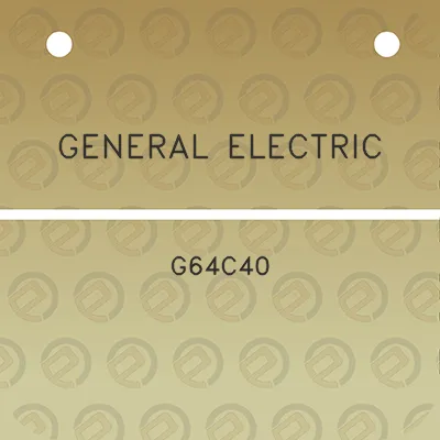 general-electric-g64c40