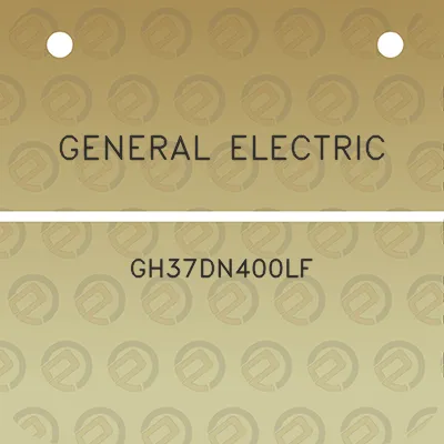 general-electric-gh37dn400lf