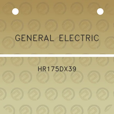 general-electric-hr175dx39