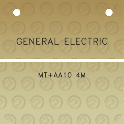 general-electric-mtaa10-4m