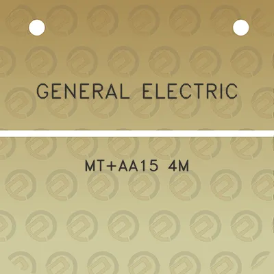 general-electric-mtaa15-4m