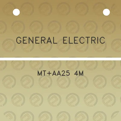 general-electric-mtaa25-4m