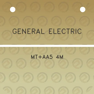 general-electric-mtaa5-4m