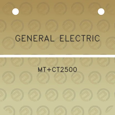 general-electric-mtct2500