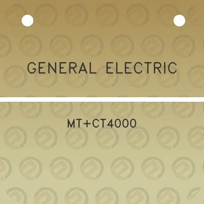 general-electric-mtct4000