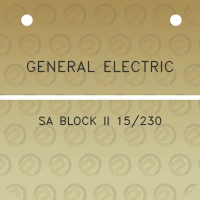 general-electric-sa-block-ii-15230